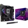 Motininė plokštė ASRock Phantom Gaming Z890M Riptide WiFi – Intel Z890, LGA1851, microATX, DDR5, 4x DIMM, 256GB, Wi‑Fi 6E, 2.5Gb LAN