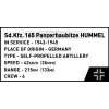 Konstruktorius Cobi Panzehaubitze Hummel 1118 dalių modelio rinkinys