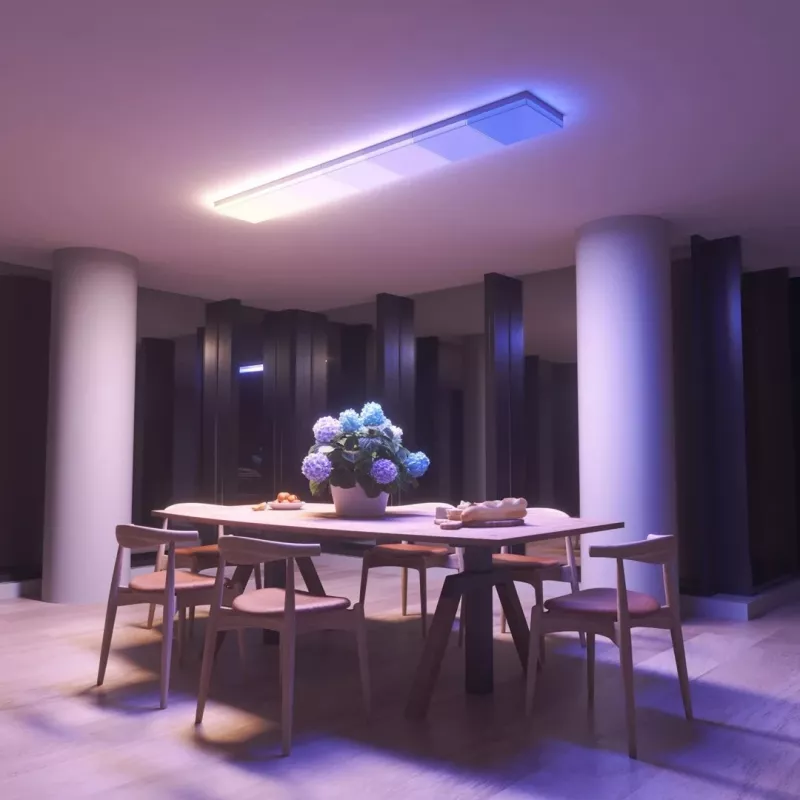 Nanoleaf NF083K02-3SL išmanusis lubinis šviestuvas su Wi-Fi