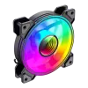 Gamemax DUAL RING INFINITY korpuso ventiliatorius, juodas