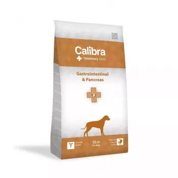 Sausas šunų ėdalas Calibra Veterinary Diets Gastrointestinal Salmon 2 kg – veterinarinė formulė virškinimui palaikyti