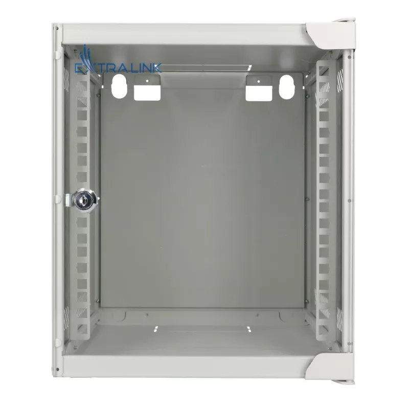 Extralink LITE 6U 10 inch 280x310 mm sieninis tinklo spintos korpusas pilkas