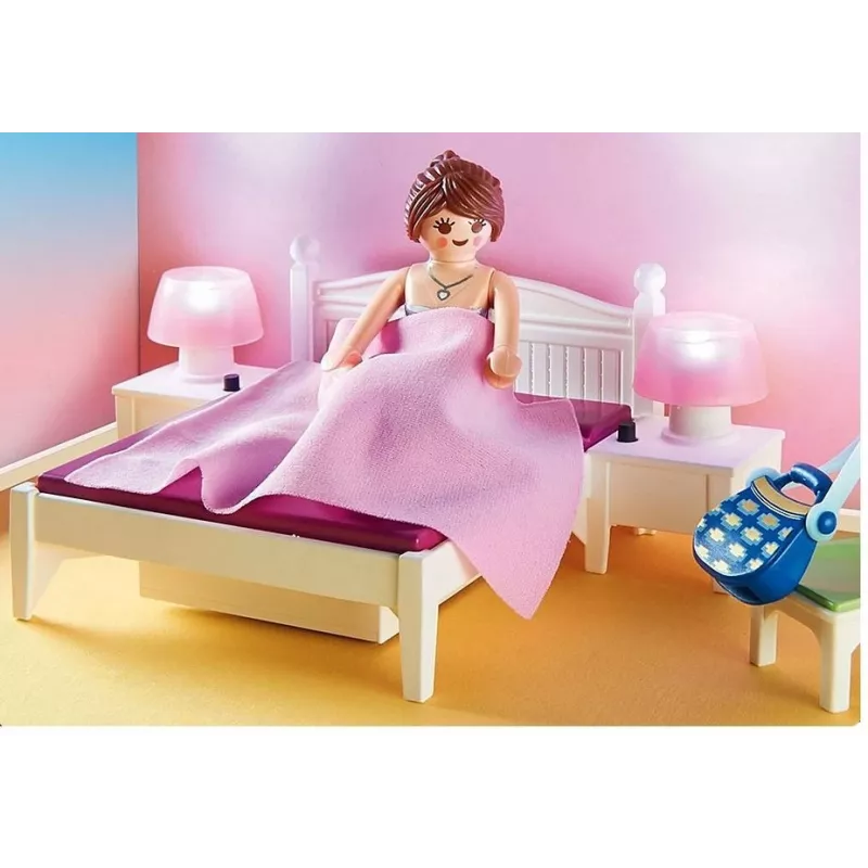 Playmobil Dollhouse 70208 Miegamasis su siuvimo kampeliu