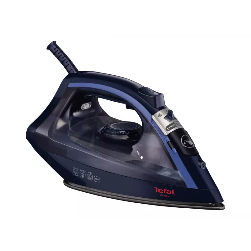 Tefal Virtuo FV 1713 garinis lygintuvas Dry & Steam 2000 W mėlynas