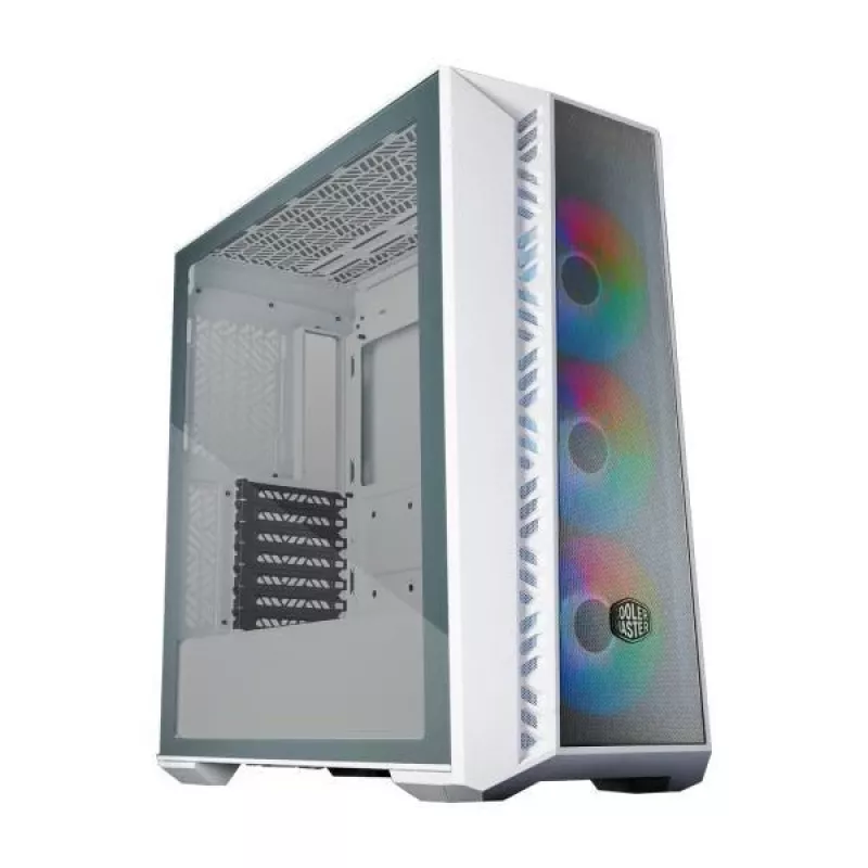 Cooler Master MasterBox 520 - Midi bokštas - PC - Baltas - ATX - EATX - micro ATX - Mini-ITX - SSI CEB - ABS - Plienas - Grūdintas stiklas - Multi