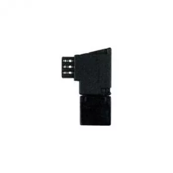 Helos TAE F/6P4C juodas adapteris 014036