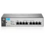 Tinklo jungiklis HP Enterprise 1810-8G — 8 prievadų Gigabit Ethernet, nevaldomas, modelis J9802-61001-RFB