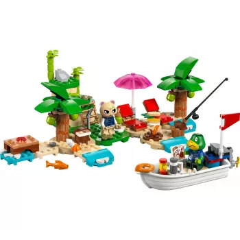 LEGO statybinis rinkinys 77048 Animal Crossing kelionė valtimi su Kapitono sala