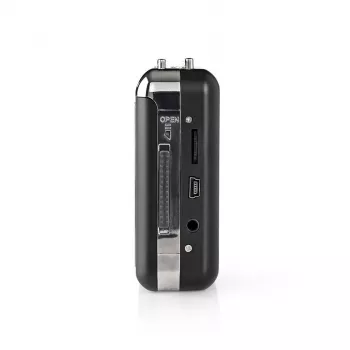 Kasečių keitiklis Nedis ACGRU100GY USB / 3,5 mm, maitinamas USB / baterijomis, pilka