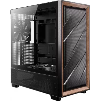 Antec 0-761345-10133-2 Kompiuterio korpusas MIDI bokštas Juoda Mediena