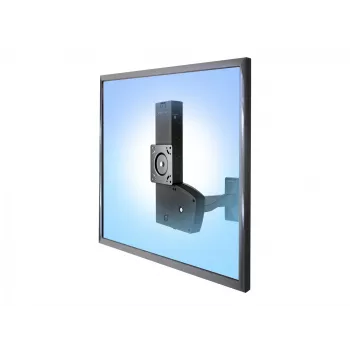 Ergotron Glide Wall Mount LD-X - Befestigungskit (Schwenkarm, VESA-Adapter, Befestigungselemente, lift assembly) für LCD-Display - Schwarz - Bildschir