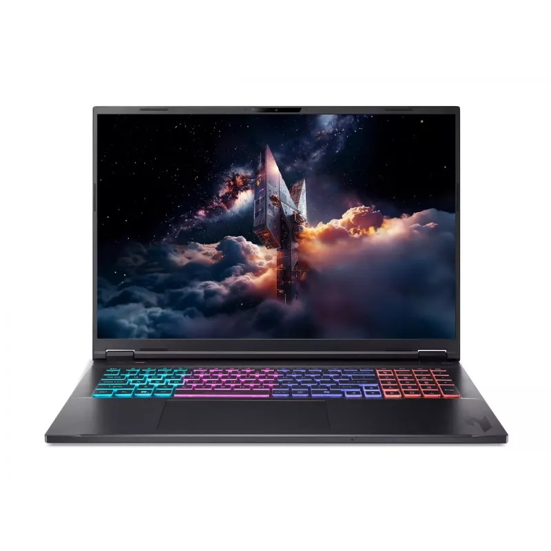 Nešiojamas kompiuteris Acer Nitro 18 AI AN18-61-R968 – 18 colių WQXGA, AMD Ryzen AI 9 365 2GHz, 32GB DDR5, 1TB SSD, NVIDIA GeForce RTX 5070, Windows 11 Home, juodas