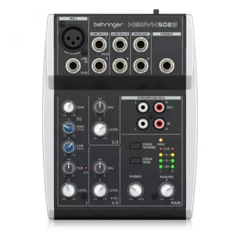 Behringer XENYX 502S – analoginis garso maišytuvas