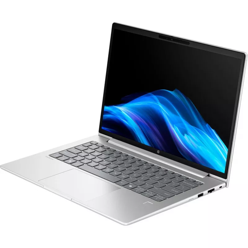 HP ProBook 4 G1a (C07P4ES) nešiojamas kompiuteris sidabrinis, AMD Ryzen 5 230, AMD Radeon 760M, 16 GB DDR5, 512 GB SSD, Windows 11 Pro