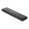 DeLOCK 42635 Juodas M.2 SSD korpusas (USB-C, NVMe/SATA, iki 10 Gbit/s)