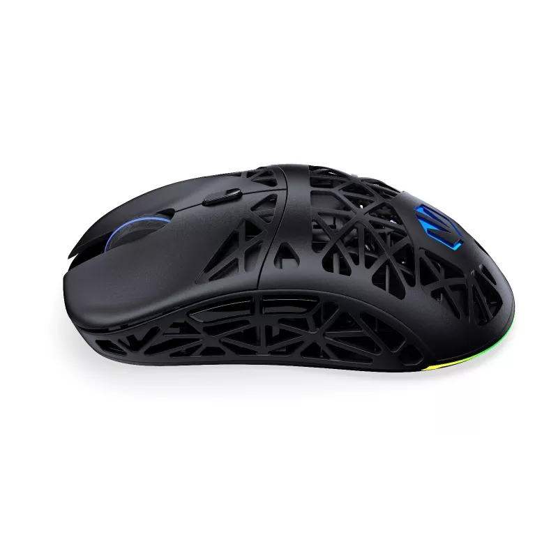 Belaidė žaidimų pelė ENDORFY LIV — dešinei rankai, optinė 12000 DPI, Bluetooth/2,4 GHz, laidinis USB-A/USB-C, 5 mygtukai, aRGB apšvietimas