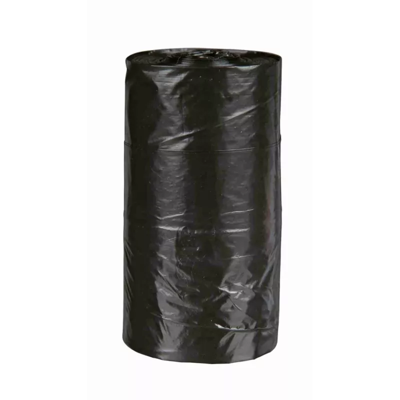 Šunų išmatų maišeliai Trixie Poop Bags 2332, plastikiniai, juodi, 4 ritinėliai × 20 vnt (80 maišelių)
