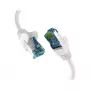 EFB-Elektronik RJ45 jungiamasis laidas Cat.7 baltas 0,15 m S/FTP PIMF tinklo kabelis LAN DSL (EC020200132)