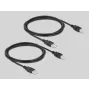 DeLOCK 11491 USB jungiklis USB-A į USB-B, 0.48 Gbit/s, juodas