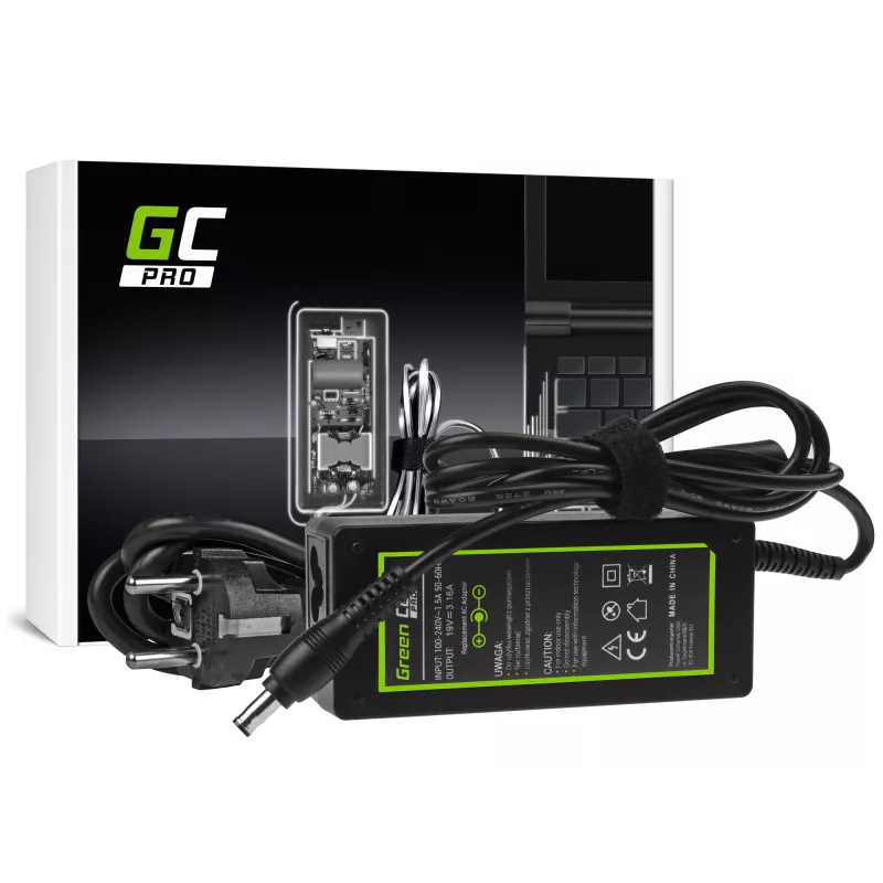 Green Cell AD20P maitinimo adapteris/inverteris 60 W, juodas