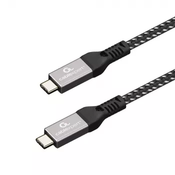 USB-C į USB-C laidas GEMBIRD CCBP-USB4-CMCM240 1,5 m, USB4 Gen 3x2, 40 Gbit/s, 240 W, juodas