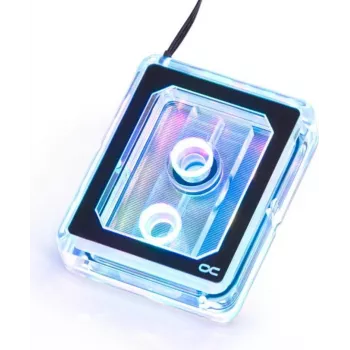 Alphacool 12981 vandens blokas - akrilas - varis - baltas - LGA 2011-v3 (Socket R) - LGA 2066 - LGA3647-0 (Socket P0) - Socket SP3 - Socket TR4 - Socket sTRX4 - 79 mm - 63,8 mm