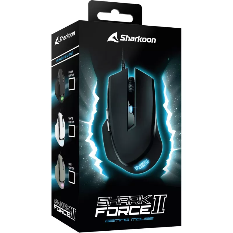 Pelė Sharkoon SHARK Force II USB Type-A