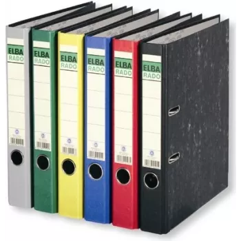 ELBA segtuvas ELBArado 100022597 DIN A4 50 mm kartoninis pilkas