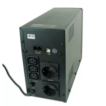 Nepertraukiamo maitinimo šaltinis Gembird EnerGenie EG-UPS-033, linijinis-interaktyvus, 1200 VA / 720 W, 3 lizdai