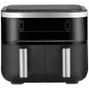 Kepimo skrudintuvas (oro gruzdintuvė) Severin FR 2453 Double 3,25 L 2850 W juoda sidabrinė