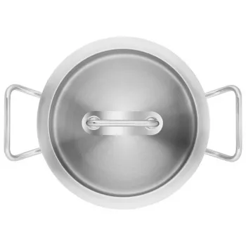 Puodų rinkinys ZWILLING 65120-005-0 – 5 vnt. nerūdijančio plieno puodai su dangčiais, tinka orkaitei ir indaplovei, nelipni danga, max 200°C