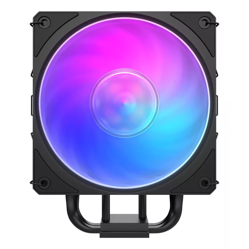 Oro aušintuvas Cooler Master Hyper 212 3DHP Black ARGB — 120 mm ventiliatorius, LGA1700/AM5/AM4 suderinamas