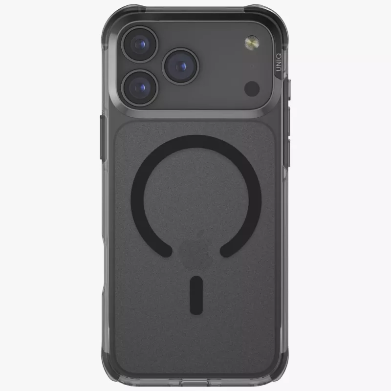 Dėklas UNIQ LifePro Xtreme, skirtas iPhone 17 Pro Max, Magclick įkrovimui, juodas