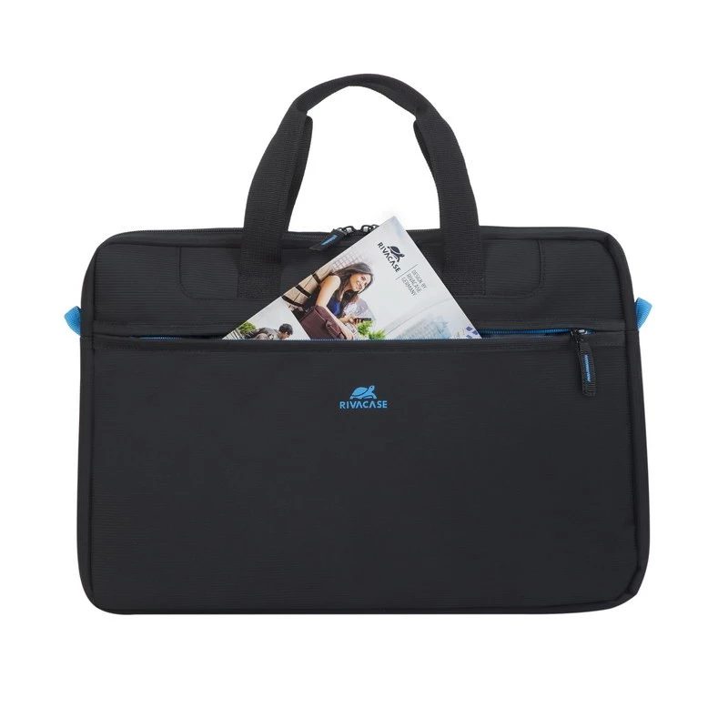 Rivacase 8037 39.6 cm (15,6 inch) Messenger dėklas Juodas