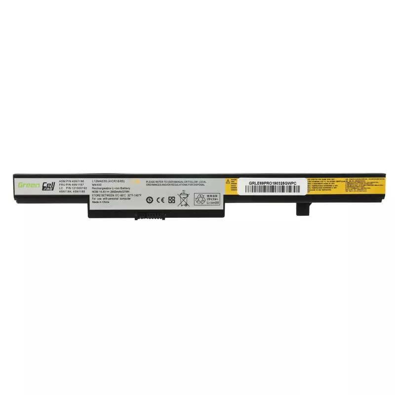 Green Cell PRO L13L4A01 L13M4A01 L13S4A01 baterija, skirta Lenovo B50, B50-30, B50-45, B50-70, B50-80, B51-80, E50-80