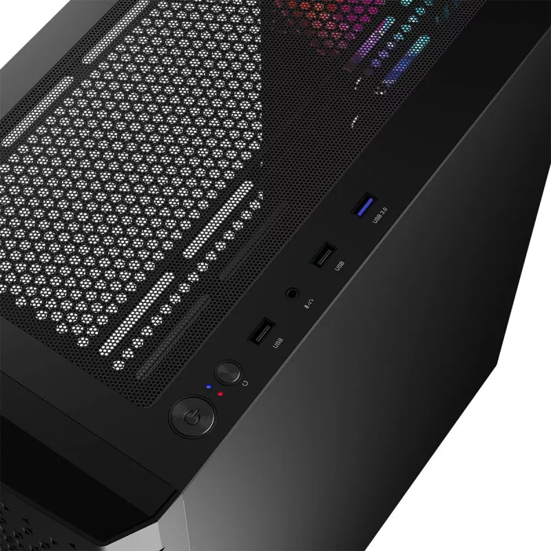 Korpusas Logic Aramis ARGB MIDI USB 3.0 Juodas