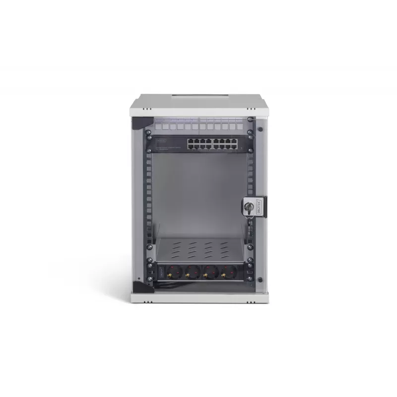 Sieninis tinklo stovas Digitus DN-49102-SET 9U 315 x 300 mm pilkas