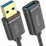 USB laidas Unitek Y-C4030GBK 3 m USB 3.1 Type-A į Type-B (duomenims ir įkrovimui)