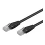Wentronic Goobay CAT 6 Patch Laidas, U/UTP, Juodas, 7,5 m - CCA vario mišinys (68686)