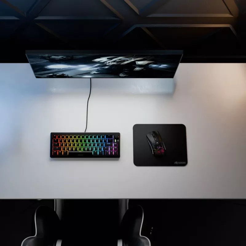 Pelės kilimėlis Glorious PC Gaming Race Mouse Pad 2 Medium – be kraštų – juodas