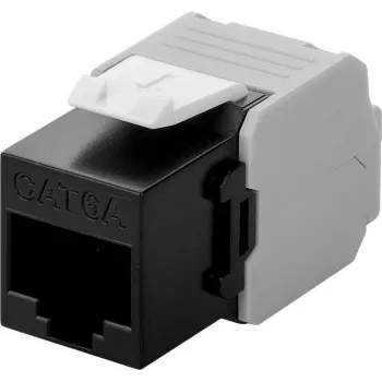 Microconnect KEYSTONE-16 keystone modulis plokščias juodas RJ-45