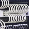 Qoltec 54513 19" stovo šepetinė juosta, 1U