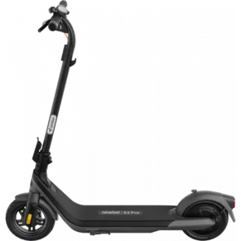 Ninebot by Segway E2 Pro klasikinis paspirtukas, pilka spalva, 20 km/h, 100 kg, unisex, nuo 16 metų