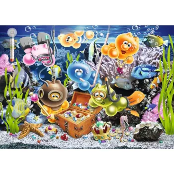 Dėlionė Ravensburger 12001427 – 1000 dalių, Animacinių filmukų tema, nuo 14 metų