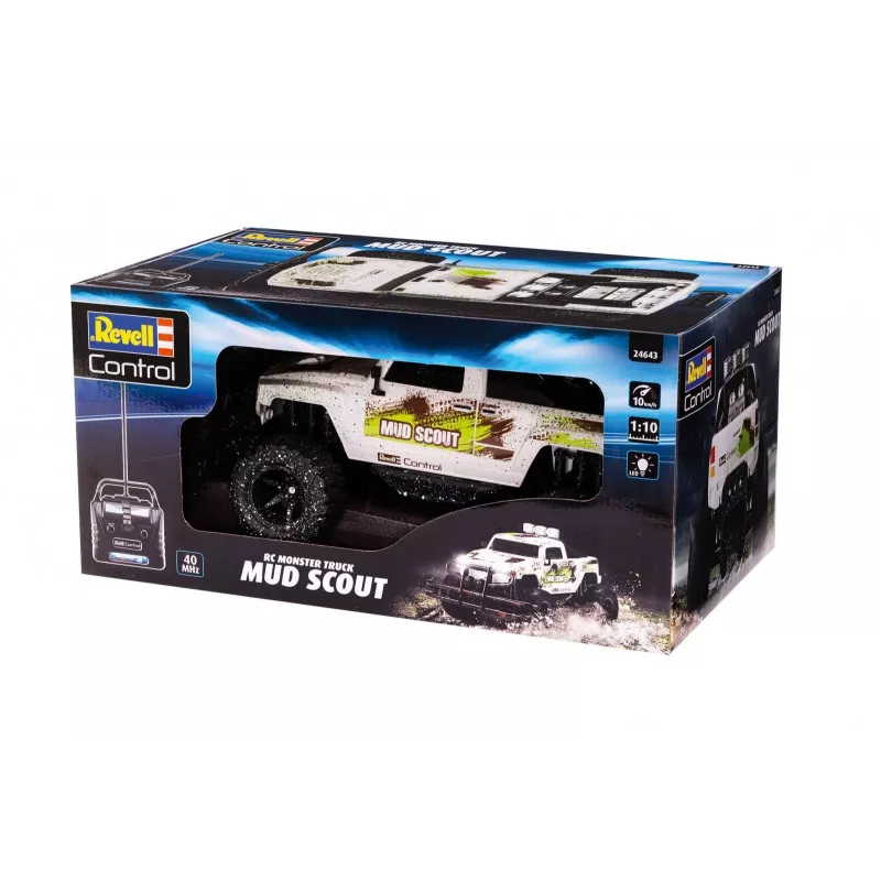 Revell New Mud Scout radijo valdomas modelis – visureigis elektriniu varikliu
