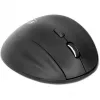 Manhattan ergonominė belaidė pelė dešinei rankai, reguliuojama 800/1200/1600 DPI, 2,4 GHz (iki 10 m), šeši mygtukai su slinkimo ratuku, kombinuotas USB-A ir USB-C imtuvas, juoda, AA baterija (įtraukta), trejų metų garantija