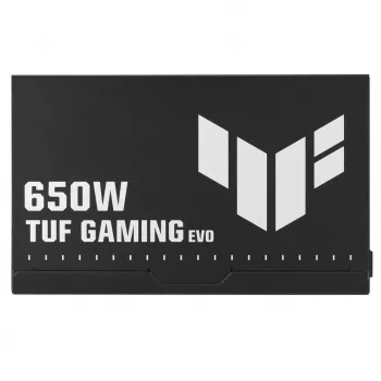 Maitinimo blokas ASUS TUF GAMING 650B EVO – 650 W, 20+4 pin ATX, 80 PLUS Bronze, juodas