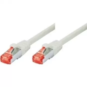 Tecline exertis Connect – jungiamasis laidas – RJ-45 (kištukas) į RJ-45 (kištukas) – 15 m – SSTP – 6 kategorija – be halogenų – pilka (71515)
