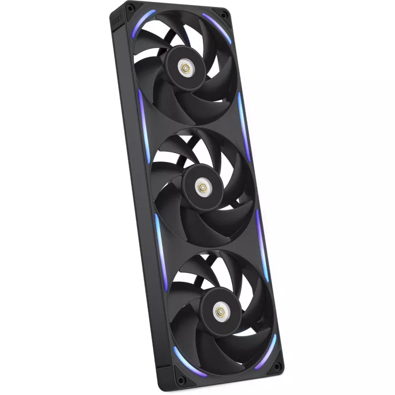 NZXT Performance F360X RGB korpuso ventiliatorius, 360 mm, vienas rėmas, juodos spalvos