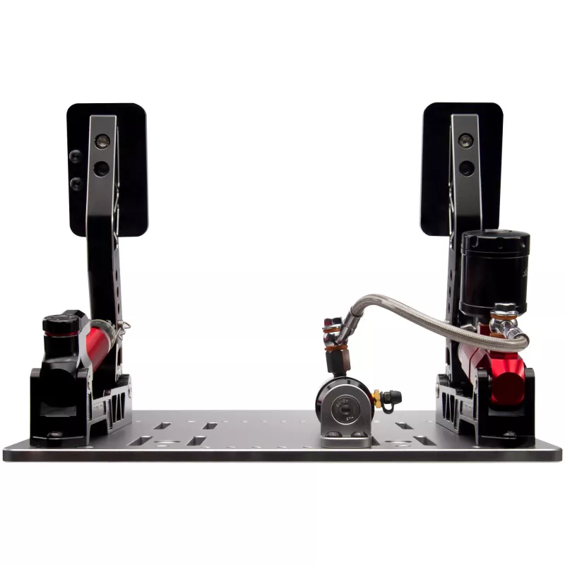Simagic P2000 Hidraulinis 2 pedalų rinkinys, 100KG apkrovos daviklis - Crimson Edition